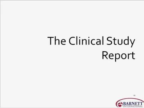 Clinical Study Report: Most Up-To-Date Encyclopedia, News & Reviews