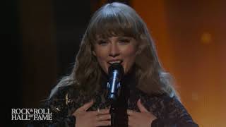 Taylor Swift - &quot;Will You Still Love Me Tomorrow&quot; (Carole King) | 2021 Induction