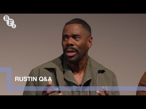 Rustin director George C. Wolfe, actors Colman Domingo and Aml Ameen talk to David Olusoga | BFI Q&A