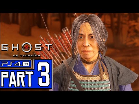 GHOST OF TSUSHIMA Walkthrough Part 3 (PS4 Pro) No Commentary @ 1440p ✔