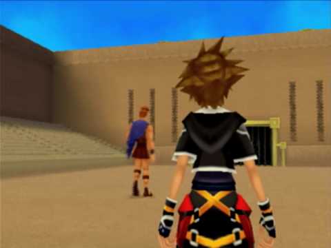 KH2, Japanese cutscene: 179 - Olympus Coliseum: First Visit (Part 17)