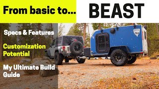 Transforming the Sherpa Teardrop: The Ultimate Blank Canvas Trailer Review & Customization Guide!