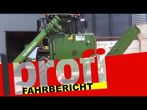 Angebaute Mais- und Getreidemühle Willemsen FF7/5 ZW