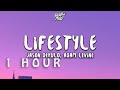 [ 1 HOUR ] Jason Derulo - Lifestyle ((Lyrics)) ft Adam Levine