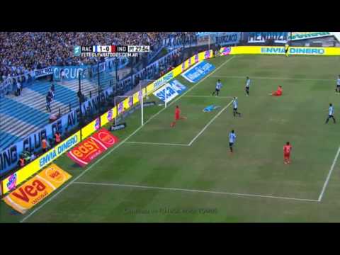 Albertengo tuvo el empate. Racing 1 - Independiente 0. Fecha 13. Primera División 2015. FPT.