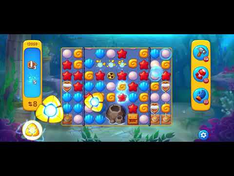 Fishdom level 12059 no boosters フィッシュダム ノーマル