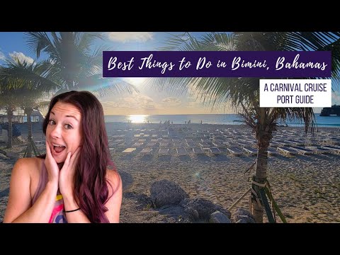 Best Things to Do in Bimini, Bahamas: A Carnival Cruise Port Guide
