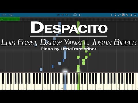 Despacito - Luis Fonsi piano tutorial