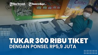 Tukar 300 Ribu Tiket dari Wahana Bermain dengan Ponsel Seharga Rp5,9 Juta, Bawa Pakai Koper & Ransel