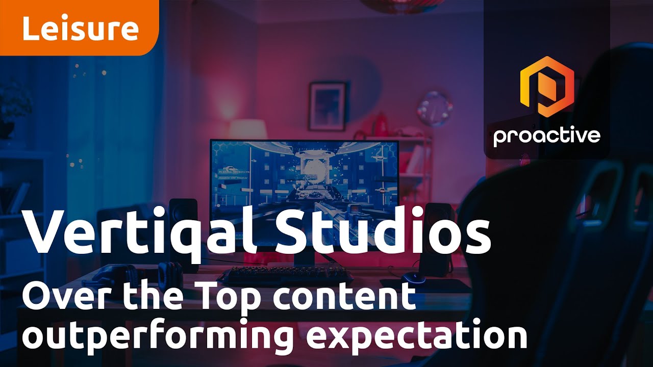 Vertiqal Studios Over the Top content outperforming expectation in 2023