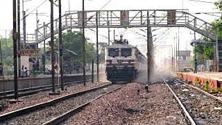 preview picture of video 'Full on 130KMPH action feat. RAJDHANIS + SHATABDI + DURONTO + GARIB RATH + MAHABODHI & POORVA'
