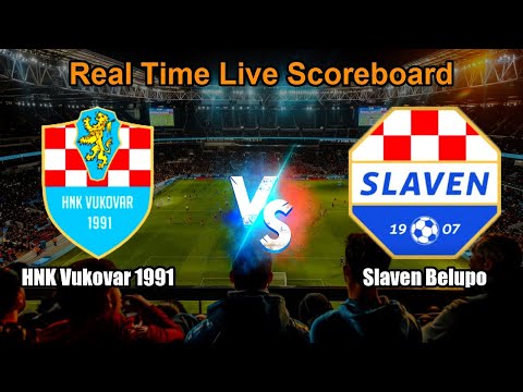 HNK Vukovar 1991 vs Slaven Belupo Live Score - Croatian Football League