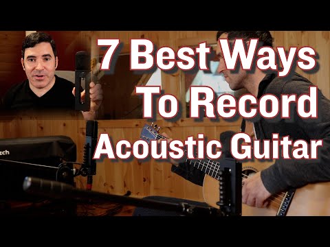 Best Mic Techniques for Recording Acoustic Guitar (Stereo and Mono)