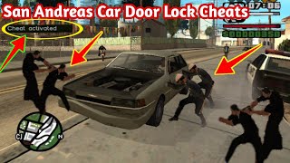 Gta San Andreas Car Door Lock Cheats / how to active car door lock code /ShakirGaming #doorlock