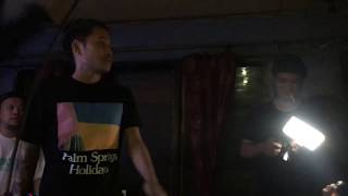 Jid Durano on stage bounce up two hot chicks grindin