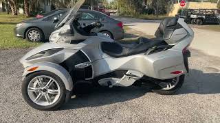 Video Thumbnail for 2010 Can-Am Spyder RT