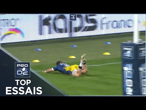 TOP Essais de la J12 – PRO D2 – Saison 2020-2021