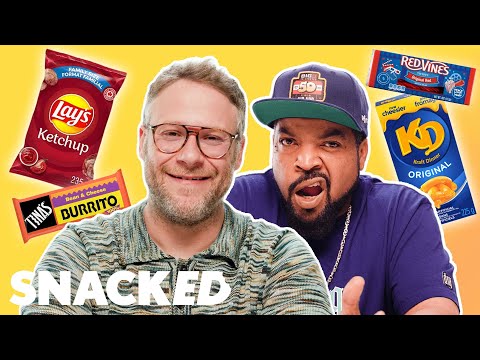 Seth Rogen and Ice Cube Swap Favorite Snacks | Snacked