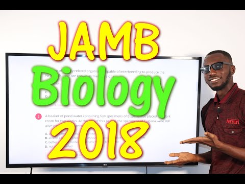 JAMB CBT Biology 2018 Past Questions 1 - 20