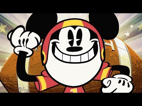 達陣和出局|米老鼠卡通片|迪士尼短片 (Touchdown and Out | A Mickey Mouse Cartoon | Disney Shorts)