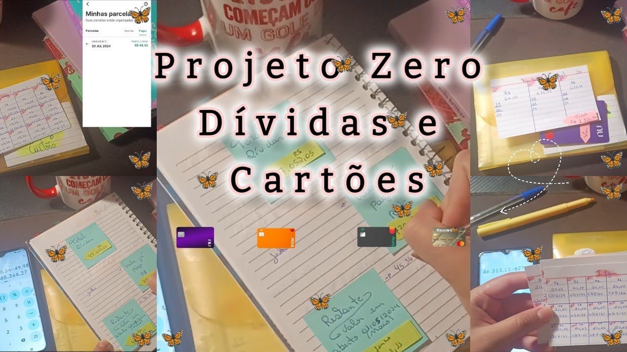 Projeto Zero Dívidas & Cartões I DEVENDO ATÉ 2030 🥺🤦‍♀️