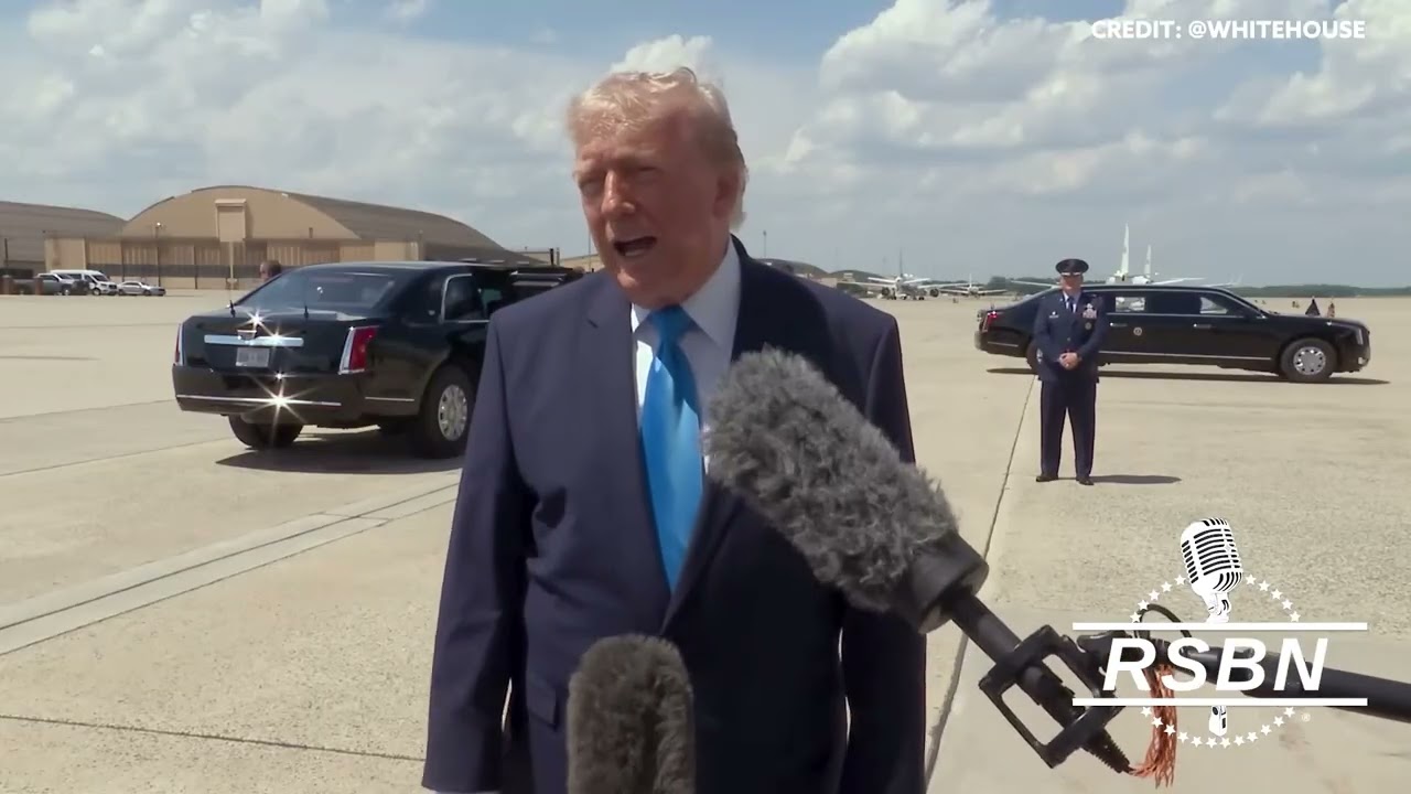WATCH: President Trump Speaks with Press Upon Joint Base Andrews Arrival - 05/20/26
