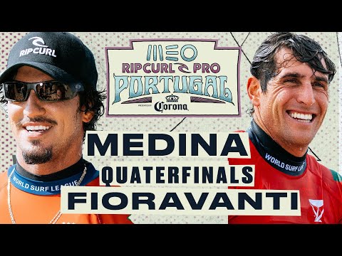 Gabriel Medina vs Leonardo Fioravanti | MEO Rip Curl Pro Portugal 2024 - Quarterfinals