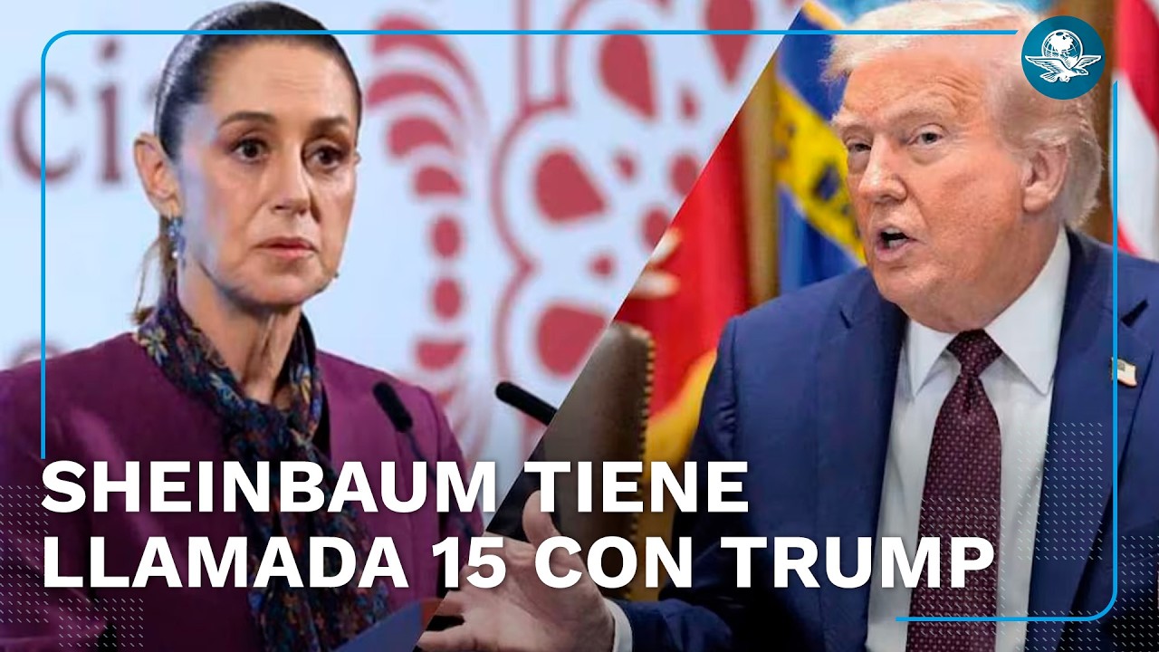 Sheinbaum descarta intervención ante la insistencia de Trump #EnPortada