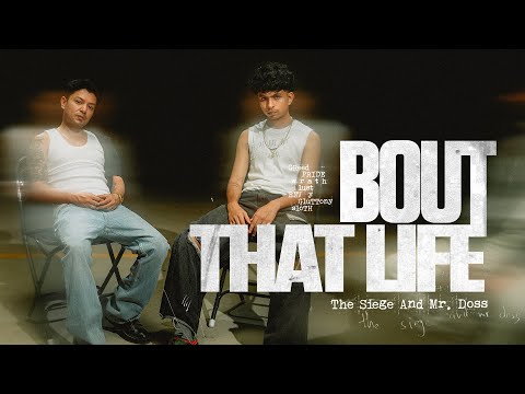 Bout That Life | The Siege | Mr. Doss | (Official Music Video) | Def Jam India