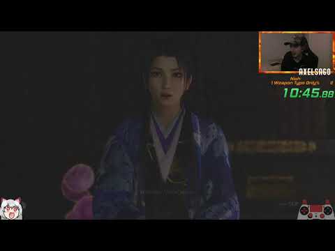 Nioh Sword Only run (cannot equip any weapon besides a sword)