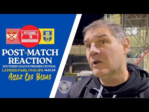Post-Match Reaction: vs Kettering Town FC (A - SLPC) | With Steve Castle