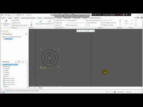 CREO Zeichnungserstellung - Teil 1