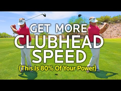 Get More Clubhead Speed (This Gets You 80% of The Power)