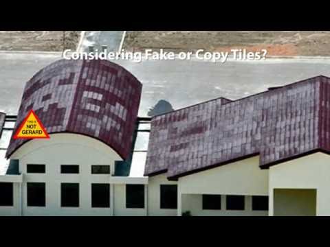 Comparison between Gerard® Roof Tiles and other roofing tiles