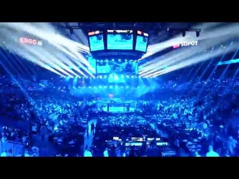 Otwarcie gali KSW 35 - „Khalidov vs. Karaoglu”. Vocal - Małgorzata Ostrowska