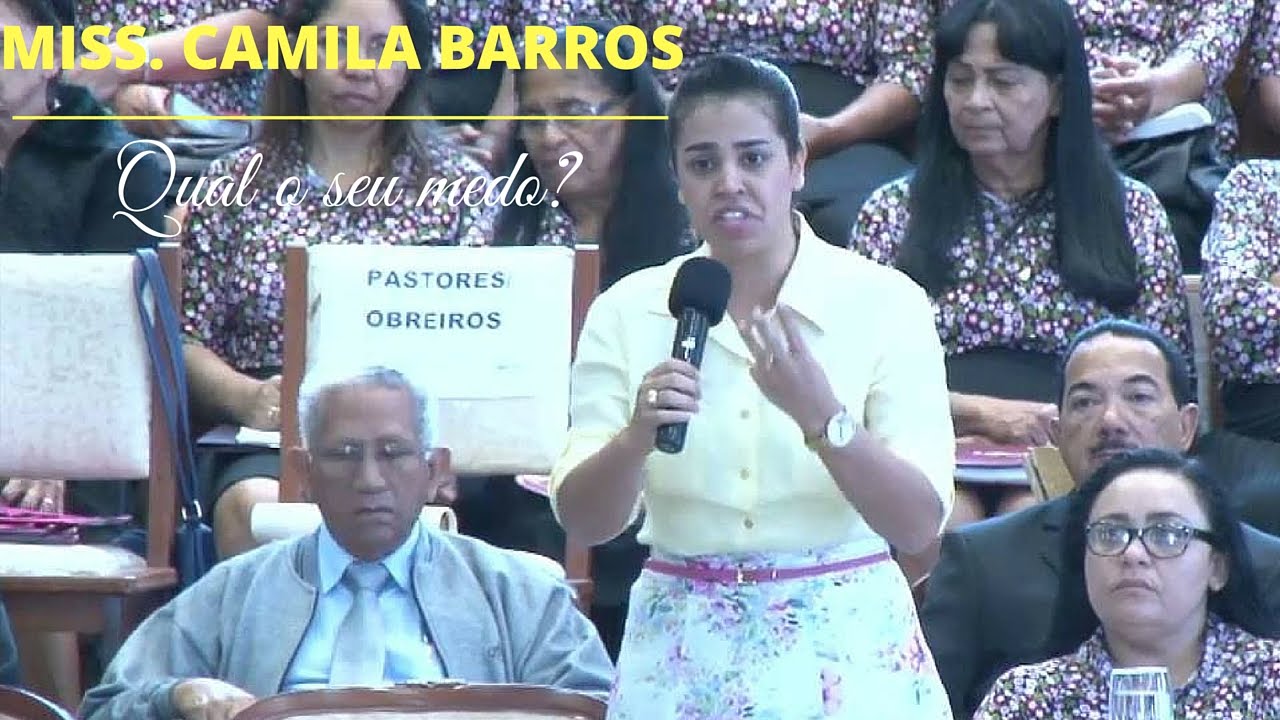 Camila Barros - Por que tens medo? O Senhor é contigo!