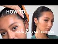 HOW TO Sleek Ponytail Tutorial Model Inspired Sloan Byrd