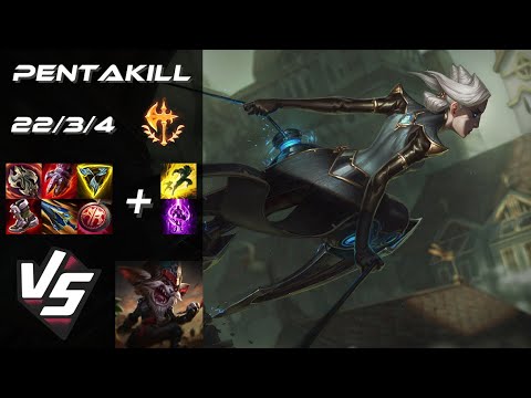 TOP Camille vs Kled [PENTAKILL] - NA Grandmaster Patch 14.7