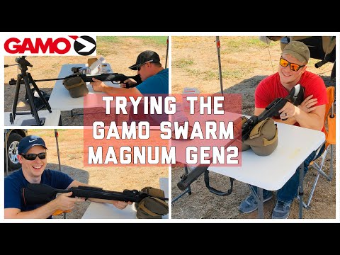 People Try The Gamo Swarm Magnum Gen2 For The First Time | Shooting Slugs With The Gamo Swarm Magnum