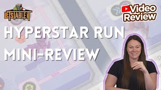 Hyperstar Run Board Game Review | Kickstarter Preview 🚀✨