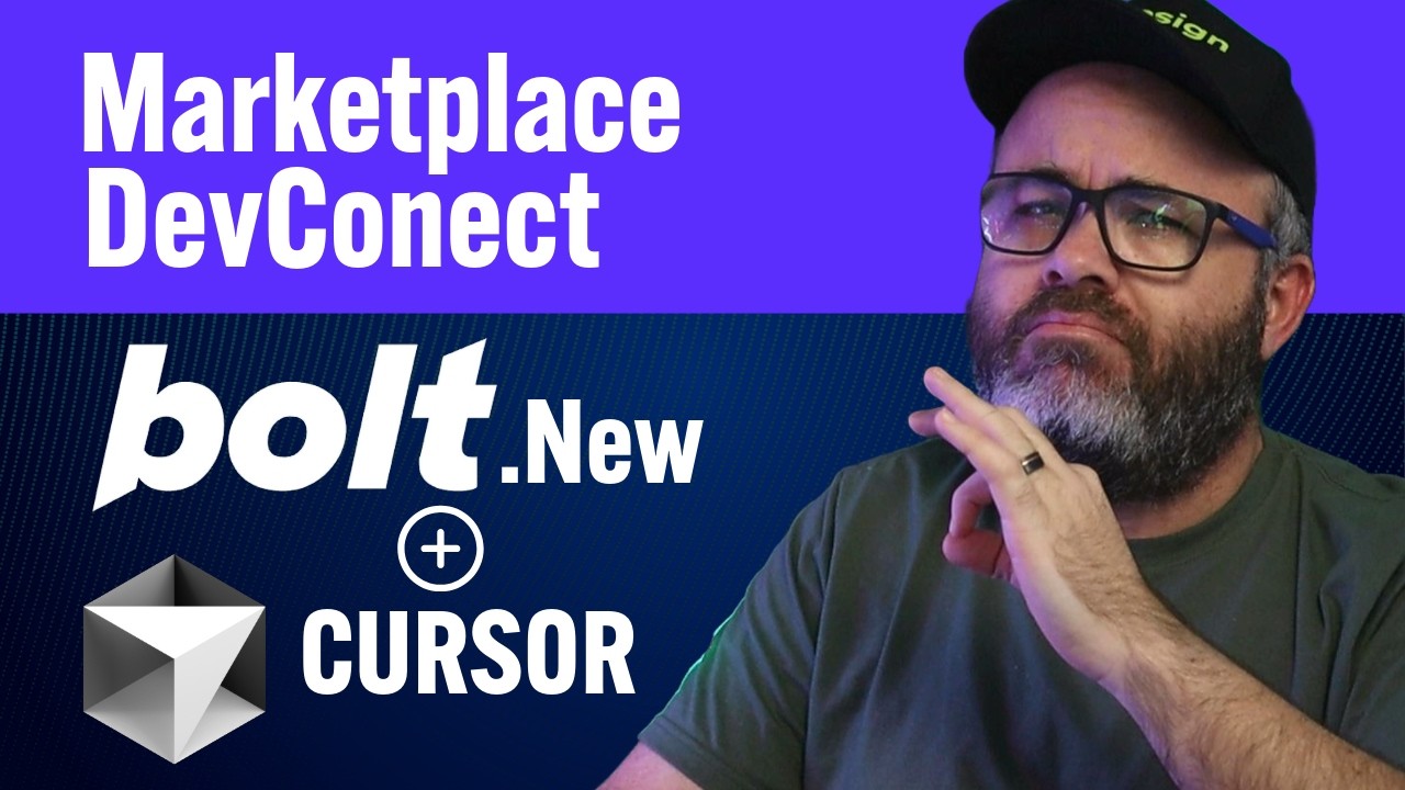 Como criar um Marketplace para Devs - Bolt.New + Cursor