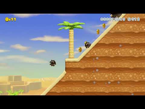Spiky Wasteland by Adru - Super Mario Maker 2 - No Commentary 1ca