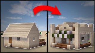 Minecraft: How To Remodel A Desert Village Butcher's Shop