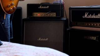 Video thumbnail for Handwired Marshall 2061X + matching 2061CX 2x12 Cabinet by Alan Irwin