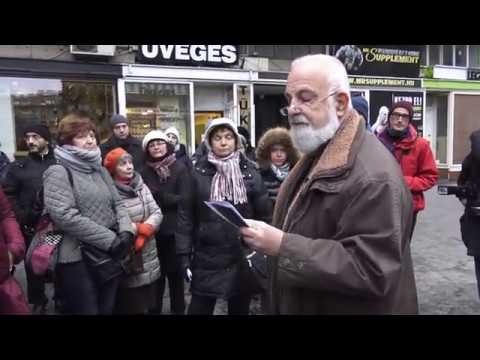 Az emlékezés sétája a budapesti gettó felszabadításának 75. évfordulója alkalmából