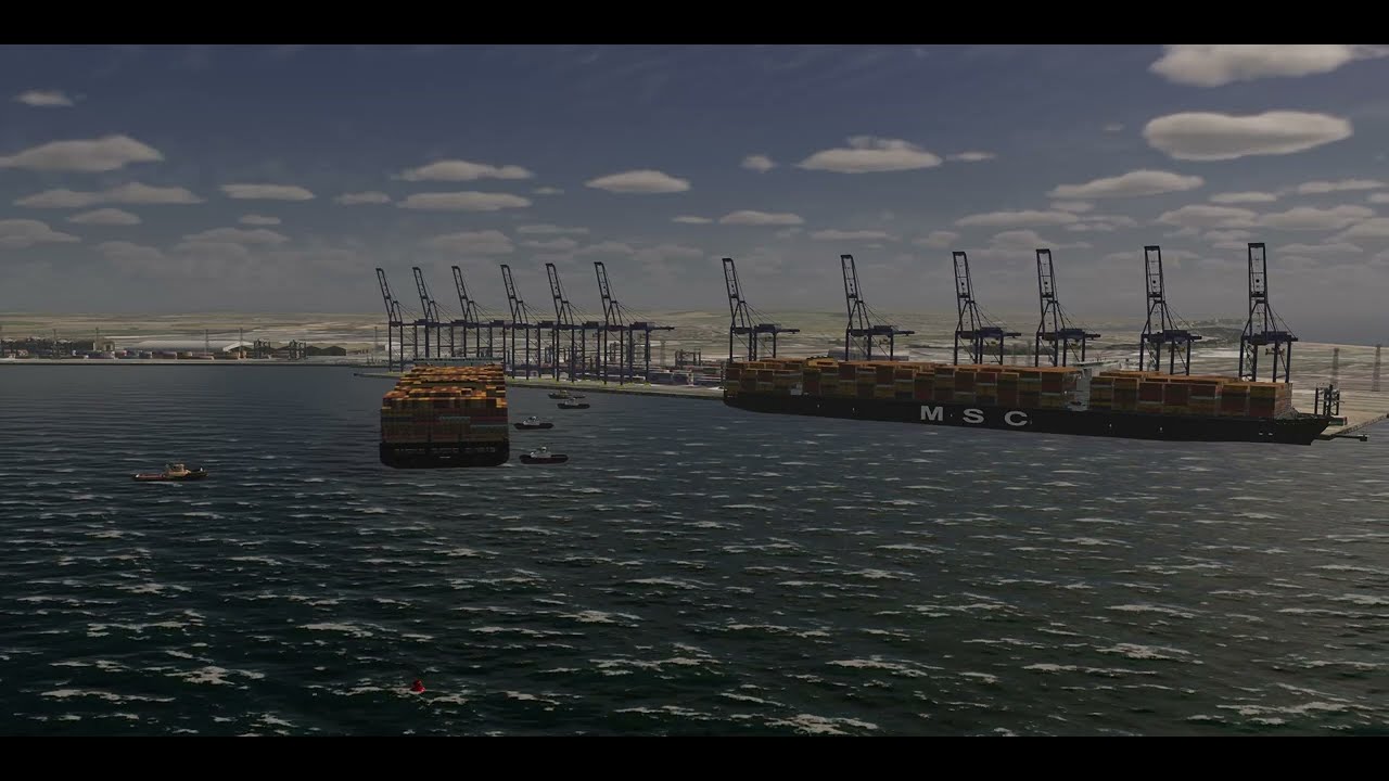 HR Wallingford: Maneuvers away from berth