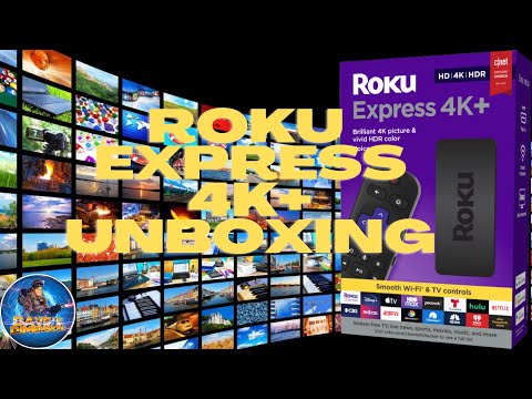 ROKU EXPRESS 4k+ Unboxing - WANNA MAKE YOUR OLD TV SMART?