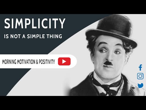 MORNING MOTIVATION AND POSITIVITY - Best Quotes On Simplicity | Life Coaching