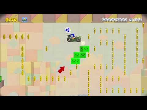 Uploading "Drive without crashing, can you?" | Super Mario Maker 2