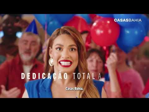 Aniversário da Casas Bahia! Aqui o presente é negociação. 🥳🎂💙
